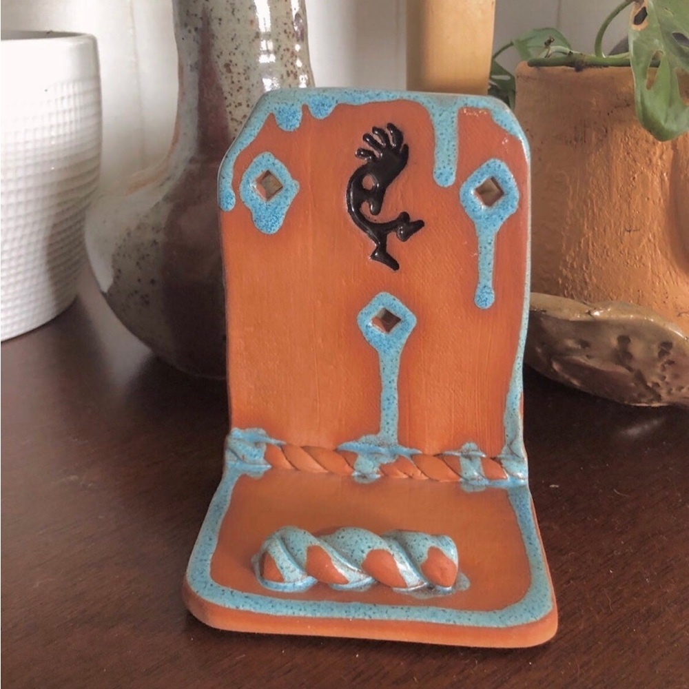 Southwest Native Pottery Business Card Holder